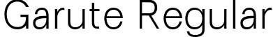 Garute Regular font - Garute-Light.otf