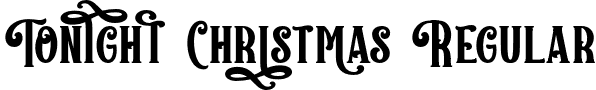 Tonight Christmas Regular font - Tonight Christmas.otf