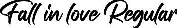 Fall in love Regular font - Fall in love.ttf