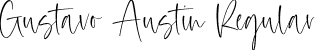 Gustavo Austin Regular font - Gustavo Austin.otf