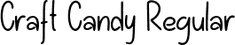 Craft Candy Regular font - Craft Candy.ttf