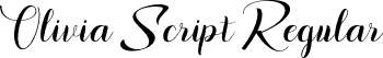 Olivia Script Regular font - Olivia otf.otf