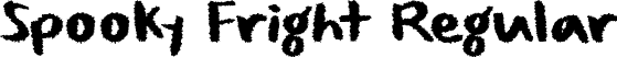 Spooky Fright Regular font - Spooky Fright.ttf