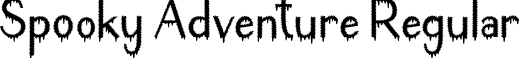 Spooky Adventure Regular font - Spooky Adventure.ttf