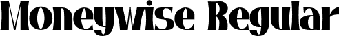 Moneywise Regular font - Moneywise.otf