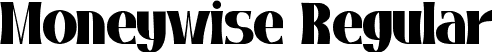 Moneywise Regular font - Moneywise.ttf