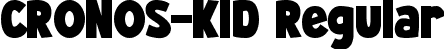 CRONOS-KID Regular font - CRONOS-KID.ttf