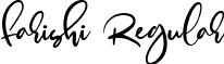 Farishi Regular font - Farishi Script.ttf