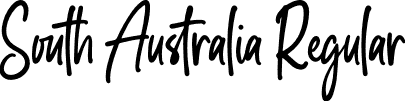 South Australia Regular font - South Australia otf.otf