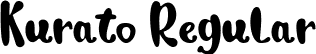 Kurato Regular font - KURATO.ttf