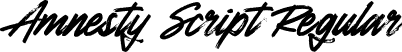 Amnesty Script Regular font - Amnesty-Script.otf