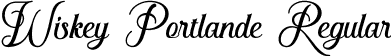 Wiskey Portlande Regular font - Wiskey Portlande.otf