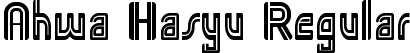 Ahwa Hasyu Regular font - Ahwa Hasyu.ttf