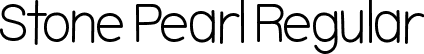 Stone Pearl Regular font - Stone Pearl.otf