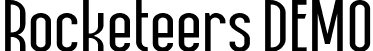 Rocketeers DEMO font - RocketeersDEMO.otf