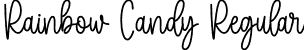 Rainbow Candy Regular font - RainbowCandy.otf