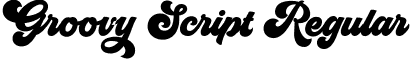 Groovy Script Regular font - GroovyScript-Regular.ttf