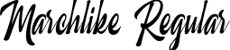 Marchlike Regular font - Marchlike.ttf