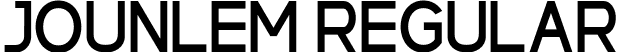 Jounlem Regular font - Jounlem.ttf