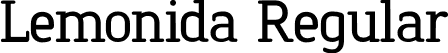 Lemonida Regular font - Lemonida.otf