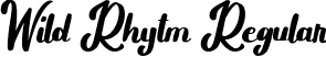 Wild Rhytm Regular font - Wild Rhytm.ttf