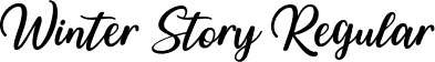 Winter Story Regular font - Winter Story.ttf