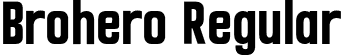 Brohero Regular font - Brohero Regular.otf