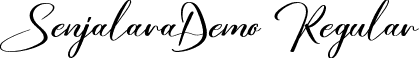 Senjalara Demo Regular font - SenjalaraDemoRegular.ttf