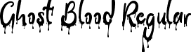 Ghost Blood Regular font - Ghost Blood TTF Personal.ttf