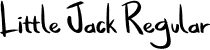 Little Jack Regular font - LittleJack.otf