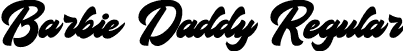 Barbie Daddy Regular font - BarbieDaddy.otf