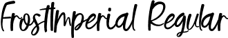 FrostImperial Regular font - FrostImperial.otf