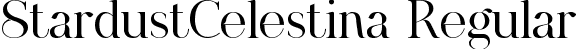 StardustCelestina Regular font - StardustCelestina.ttf