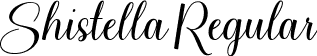 Shistella Regular font - Shistella.ttf