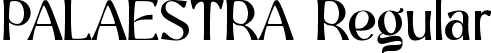 PALAESTRA Regular font - PALAESTRA.ttf