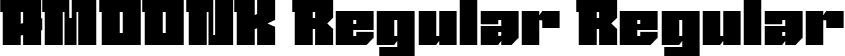 AMOONK Regular Regular font - AMOONKtrial-AMOONKRegular.ttf