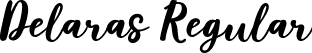 Delaras Regular font - Delaras.ttf