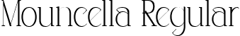 Mouncella Regular font - Mouncella 104.ttf