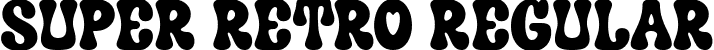 Super Retro Regular font - Super Retro Font by Keithzo.otf