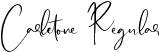 Carletone Regular font - Carletone.ttf