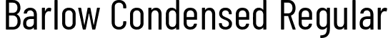 Barlow Condensed Regular font - BarlowCondensed-Regular.ttf