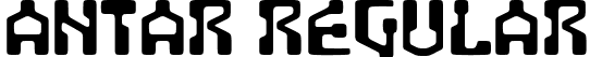 Antar Regular font - antar.ttf