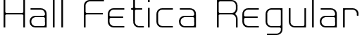 Hall Fetica Regular font - Hall Fetica Decompose.ttf