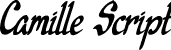 Camille Script font - Camille.ttf