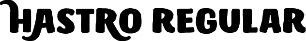 Hastro Regular font - Hastro Regular.otf