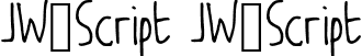 JW_Script JW_Script font - JW Script.ttf