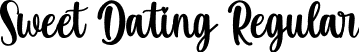 Sweet Dating Regular font - Sweet Dating.otf