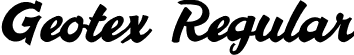 Geotex Regular font - Geotex (2).ttf