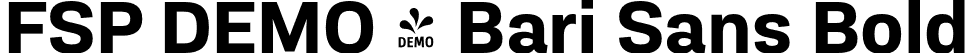 FSP DEMO - Bari Sans Bold font - Fontspring-DEMO-barisans-bold.otf