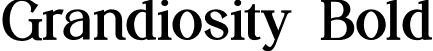 Grandiosity Bold font - Grandiosity-Bold.otf